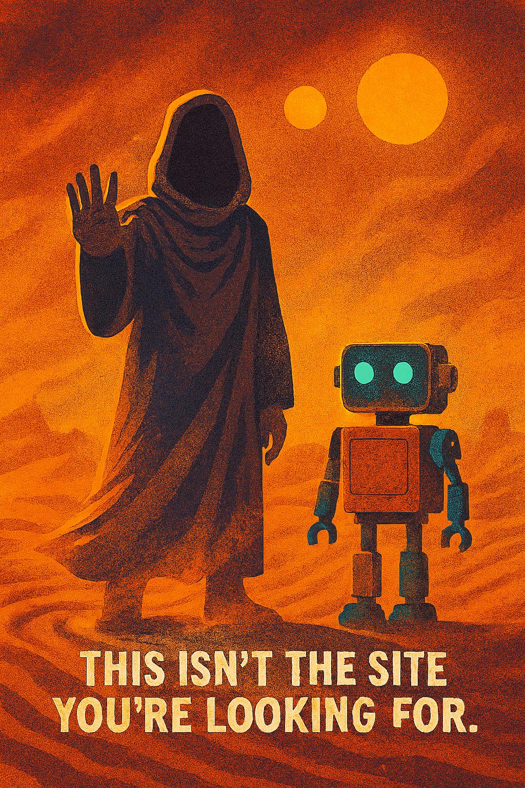 This isn't the site you're looking for